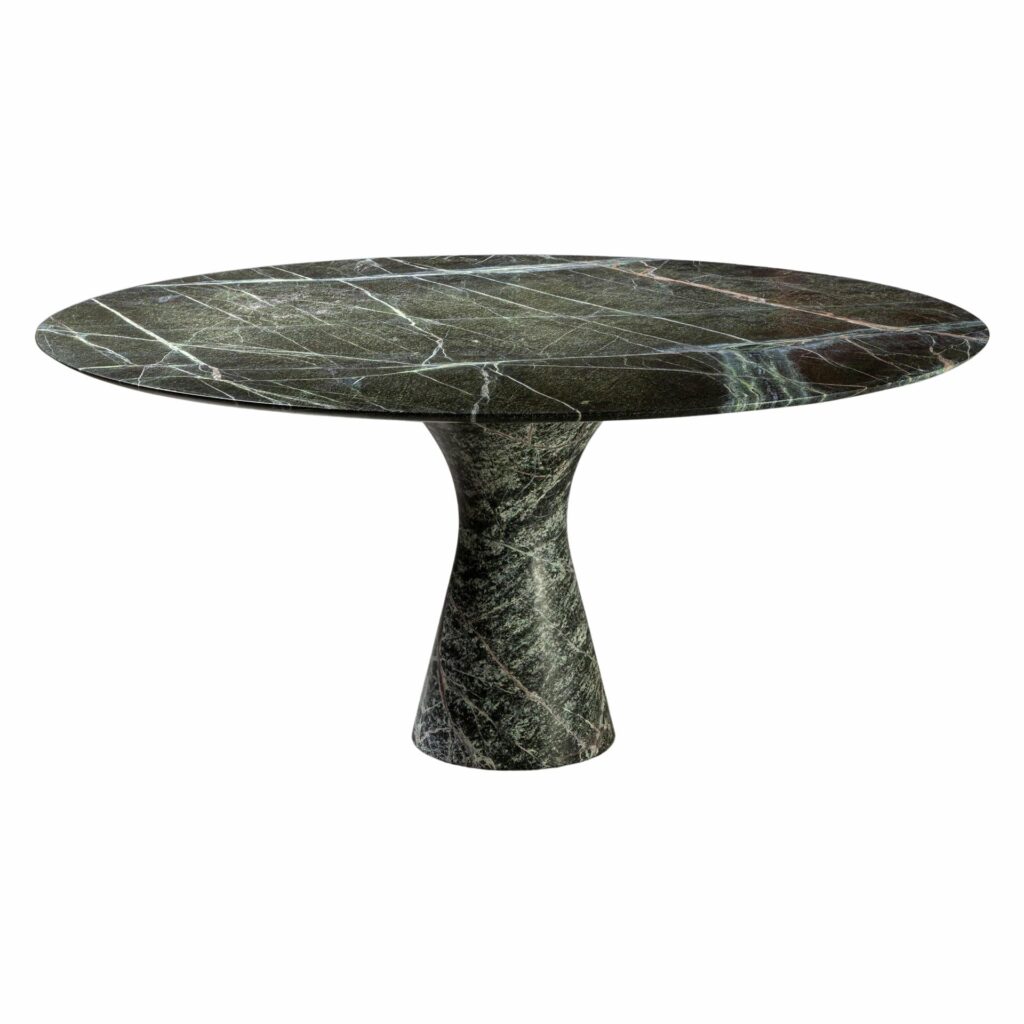 Picasso Green Refined Contemporary Marble Dining Table 16075 1