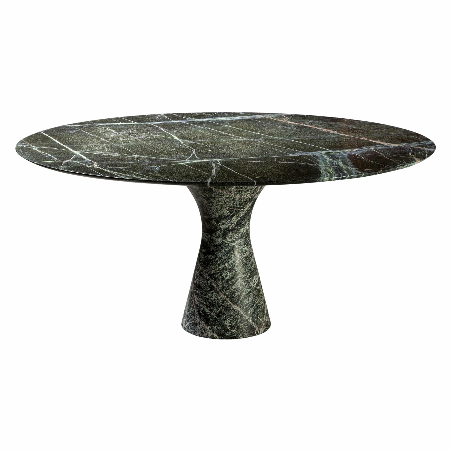Picasso Green Refined Contemporary Marble Dining Table 16075 1