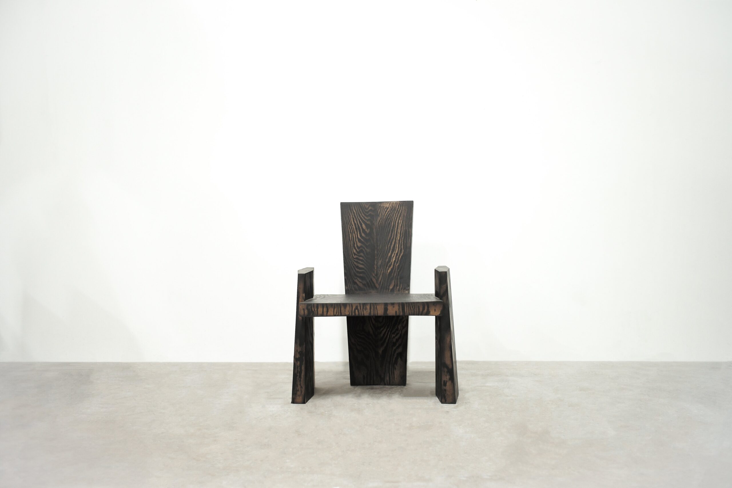 Pigmented Oil Waxed, Limited Edition Plywood Chair by Lucas Tyra Morten 2