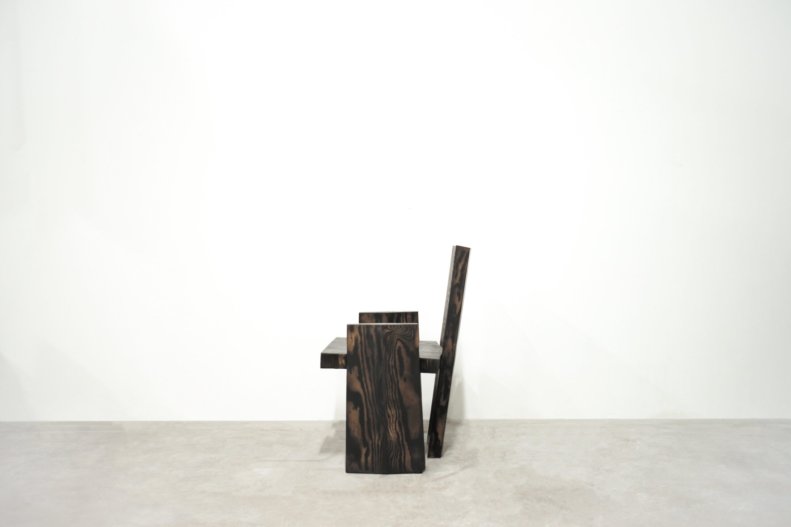 Pigmented Oil Waxed, Limited Edition Plywood Chair by Lucas Tyra Morten 3