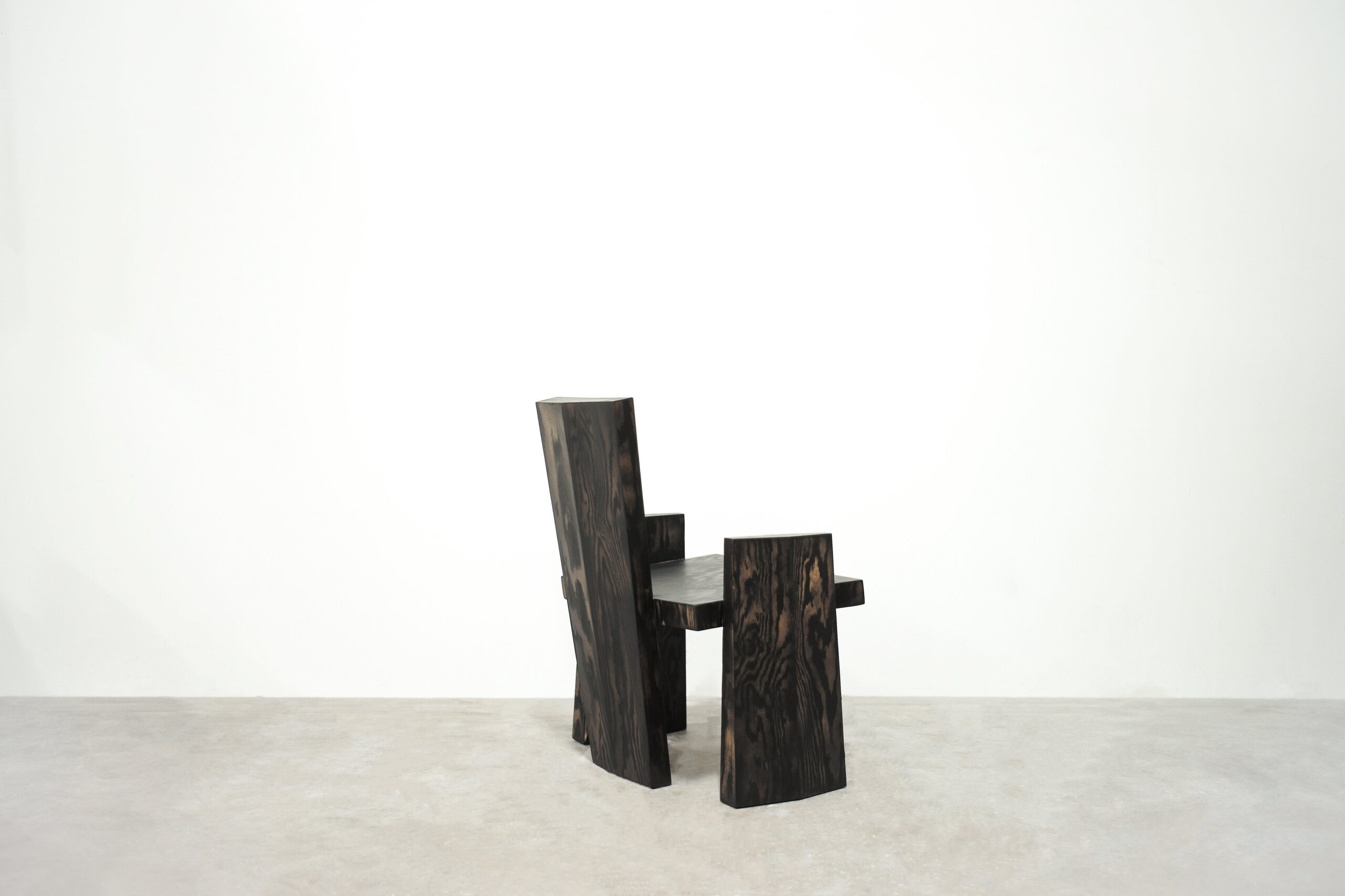 Pigmented Oil Waxed, Limited Edition Plywood Chair by Lucas Tyra Morten 4