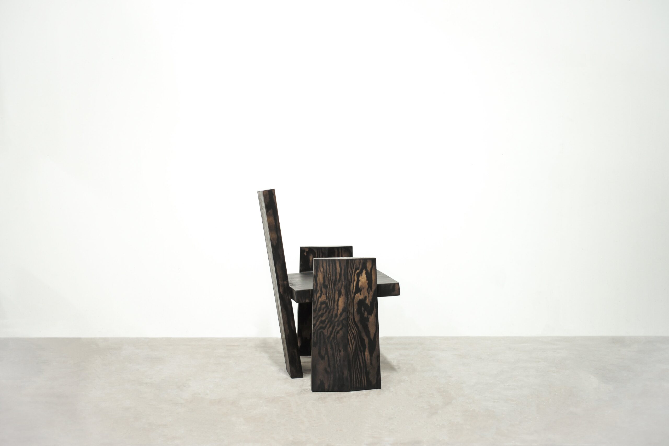 Pigmented Oil Waxed, Limited Edition Plywood Chair by Lucas Tyra Morten 5