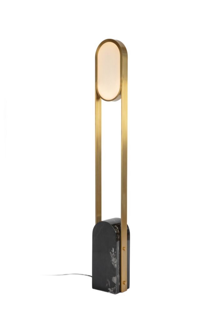 Pill Floor Lamp by Square in Circle 1