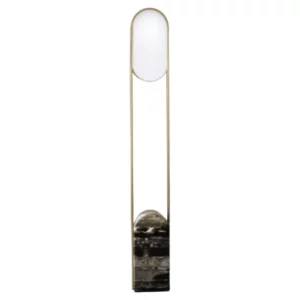 Pill Floor Lamp by Square in Circle