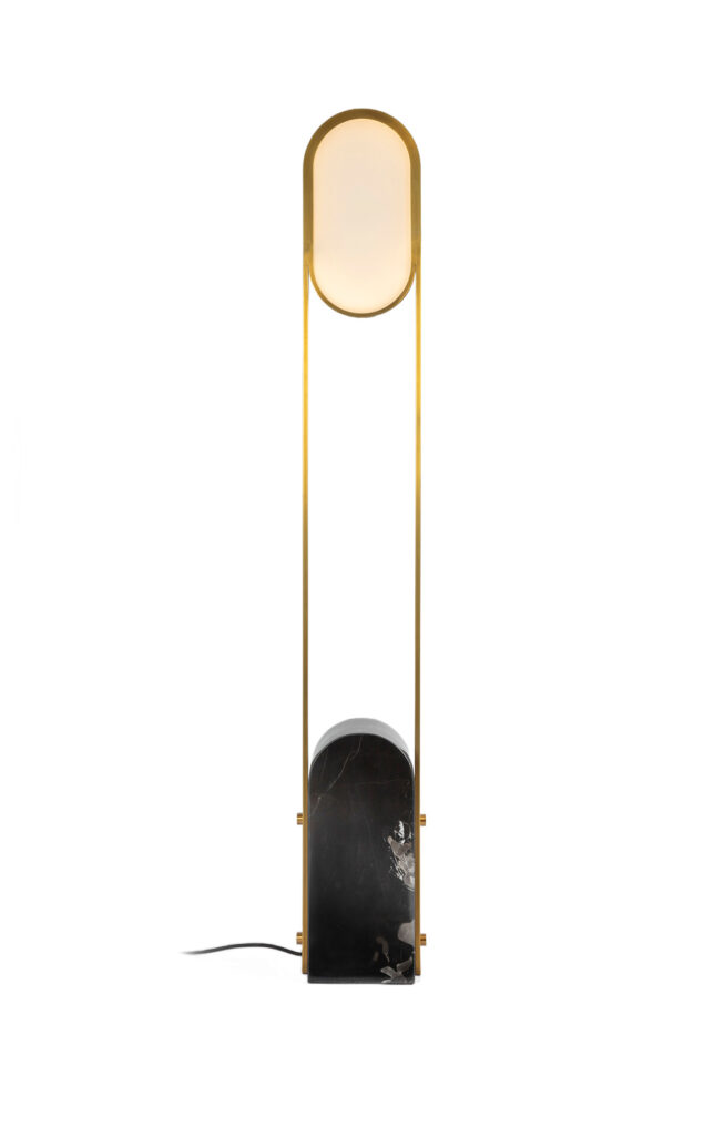 Pill Floor Lamp by Square in Circle 1