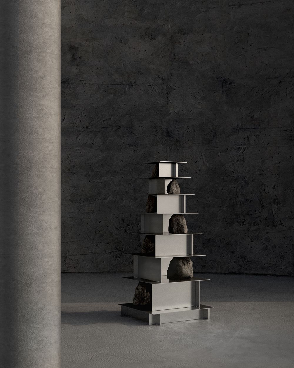 Proportions of Stone Shelf Level 07 by Lee Sisan 2