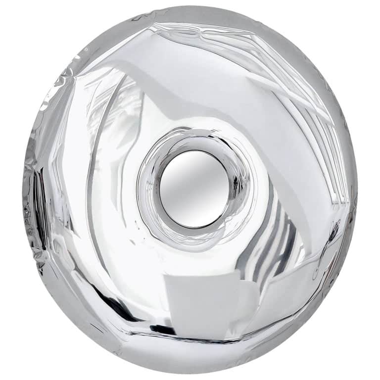 Rondo Original Decorative Wall Mirror in Stainless Steel by Zieta 2