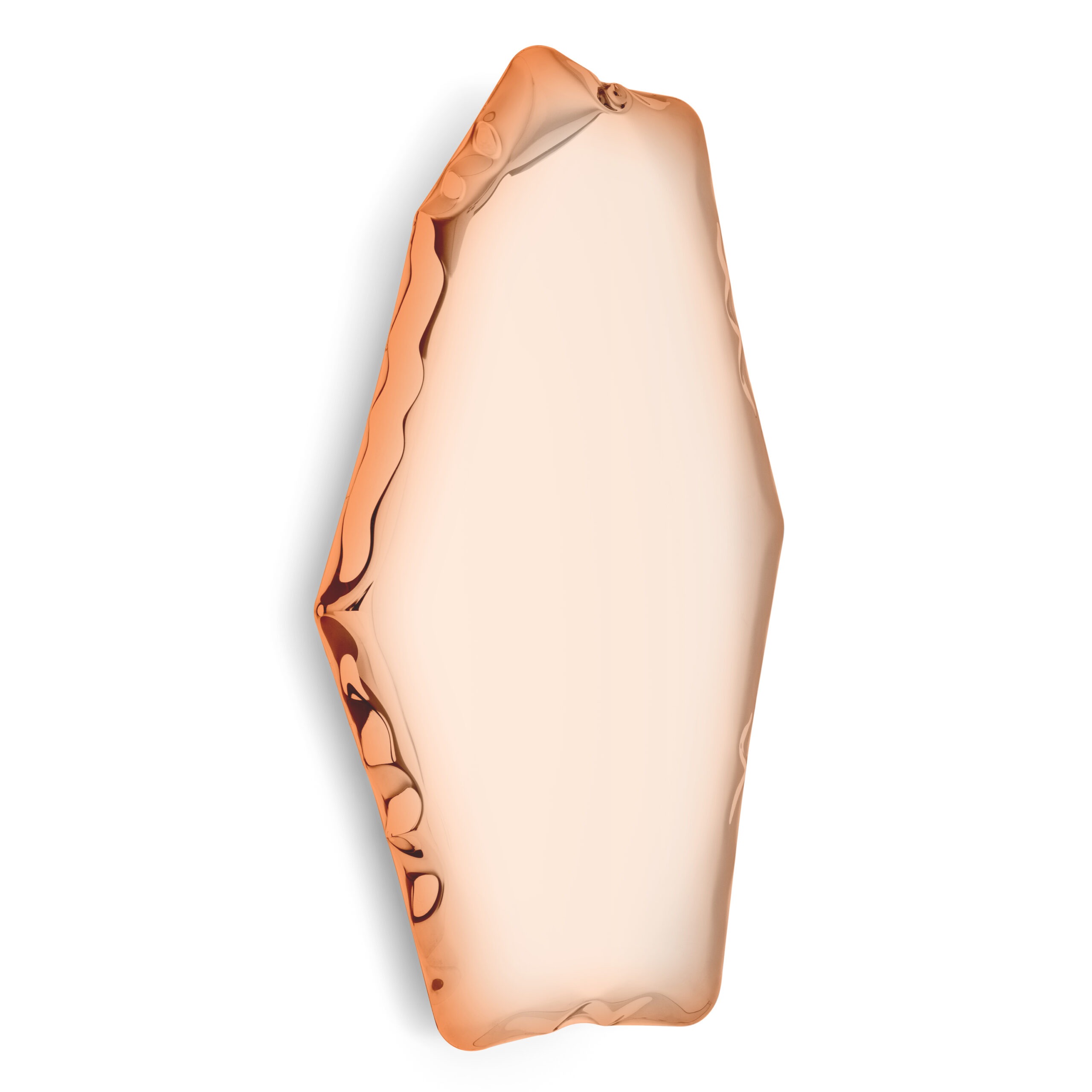 Rose Gold Tafla C4 Sculptural Wall Mirror by Zieta 2