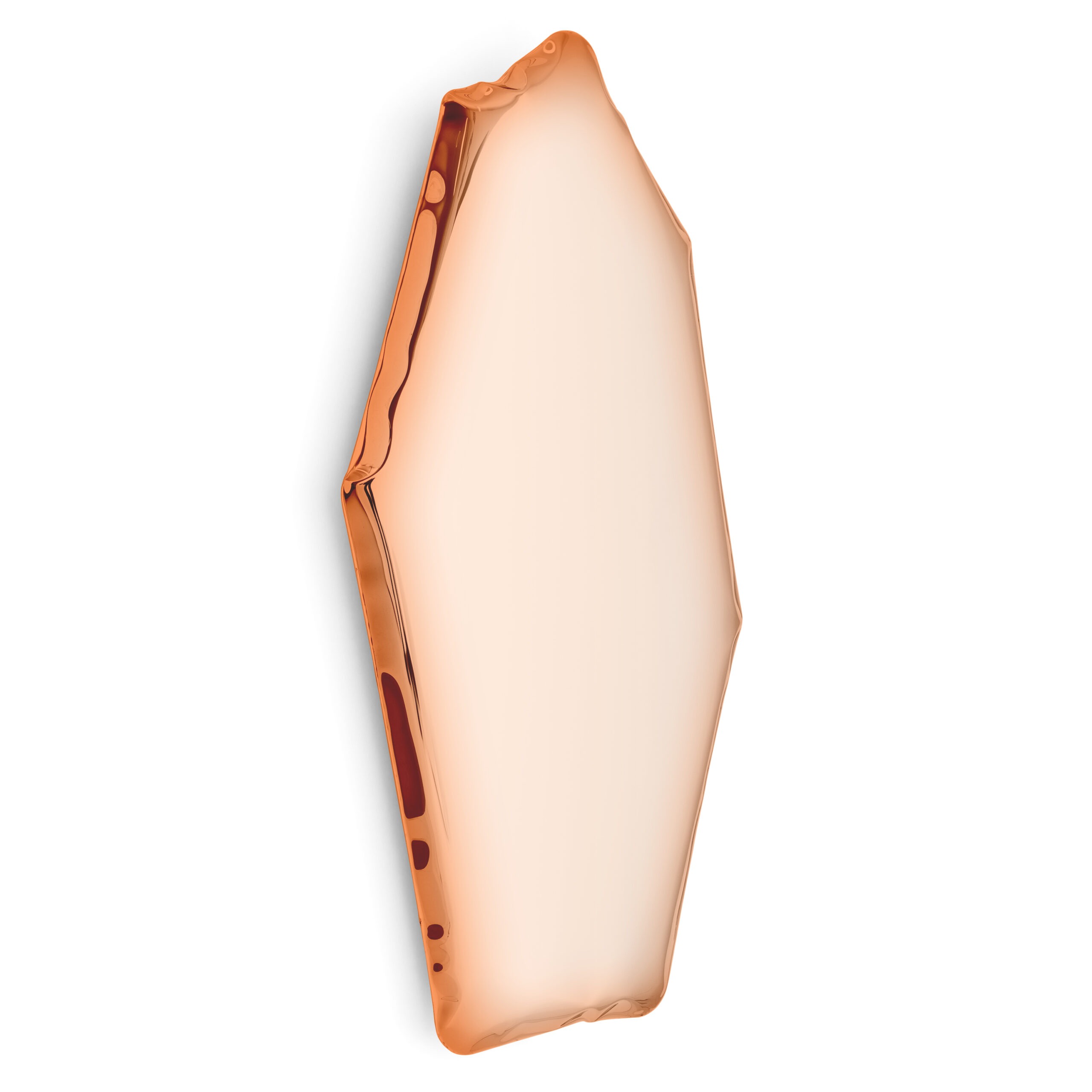 Rose Gold Tafla C4 Sculptural Wall Mirror by Zieta 3