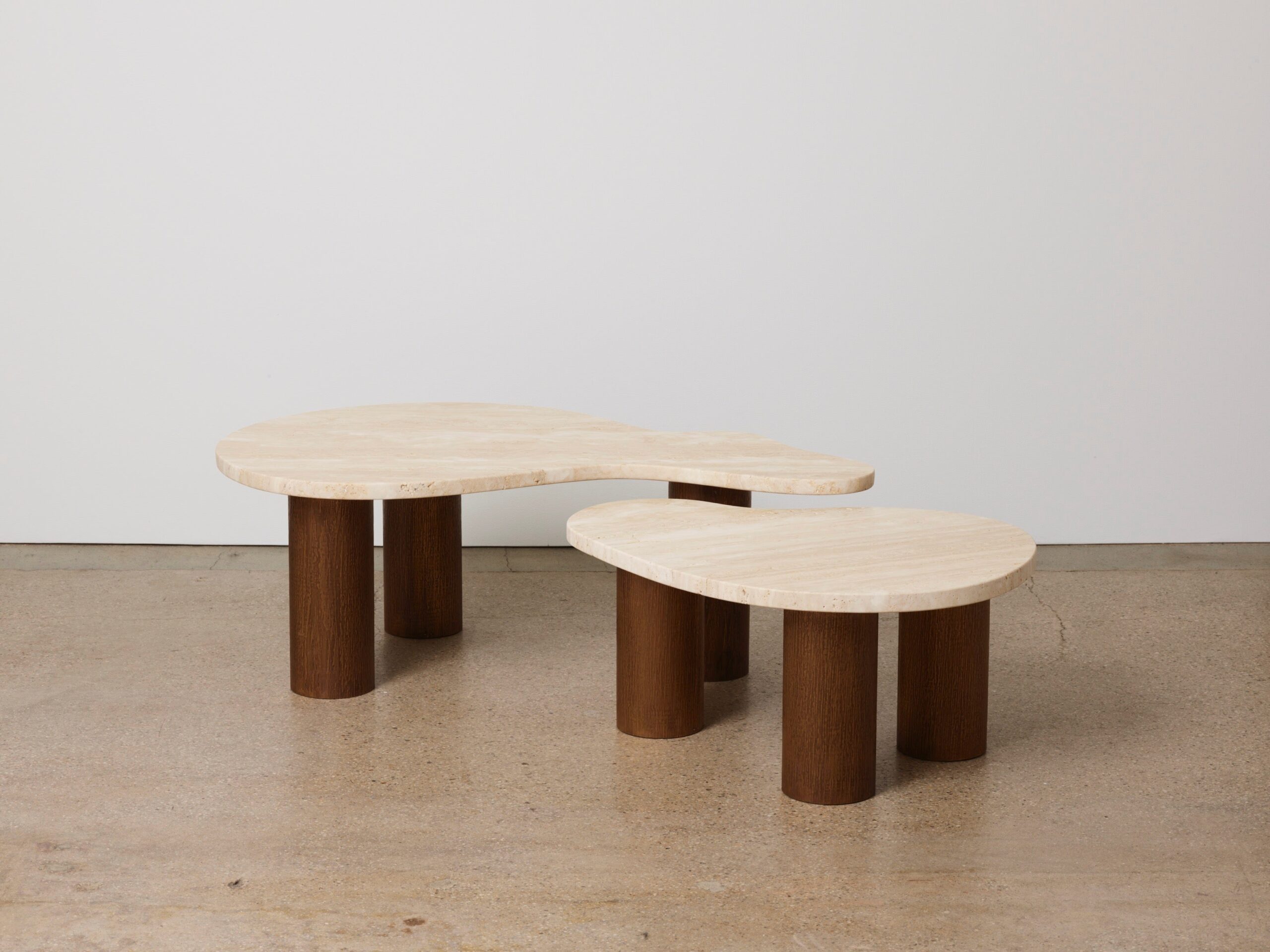 Set of 2 Andrea and Luca Coffee Table by Umberto Bellardi Ricci 6