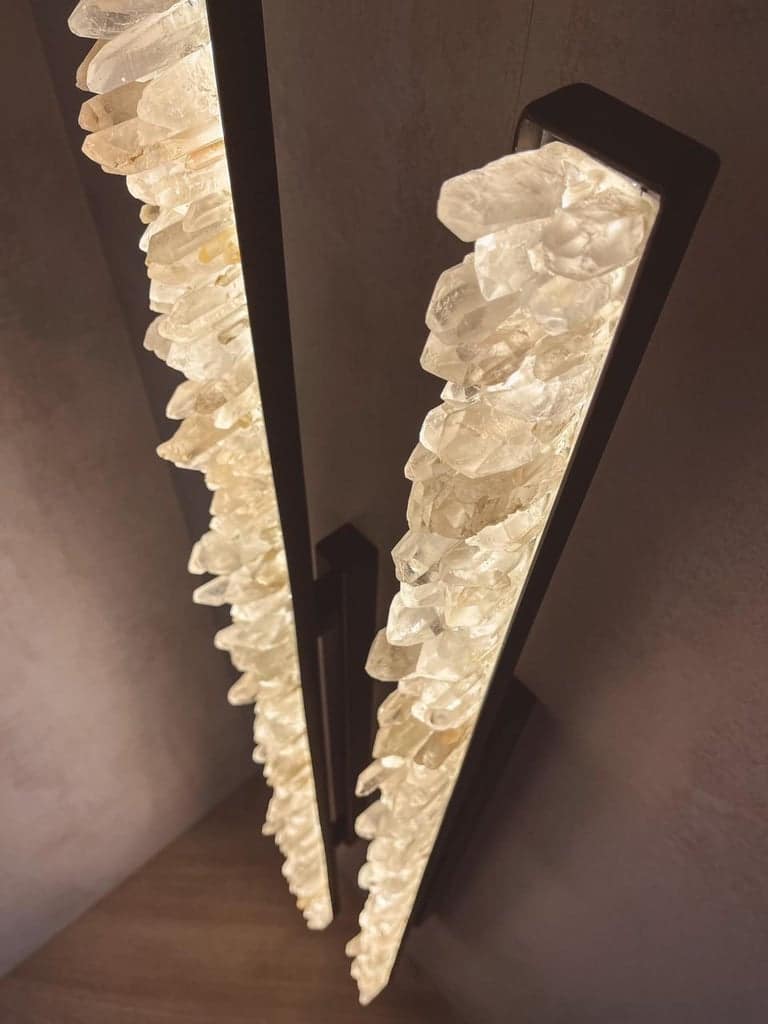 Set of 2 Quartz Wall Light 180 by Aver 19