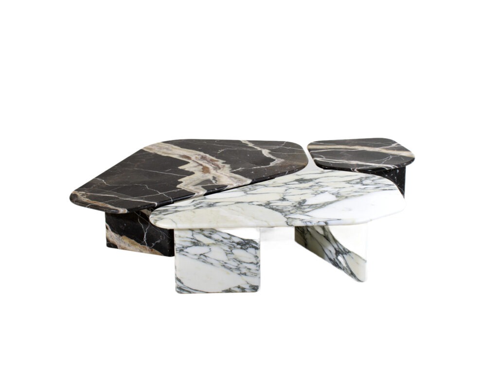 Set of 3 Collected Memory Coffee Tables by Claste 8