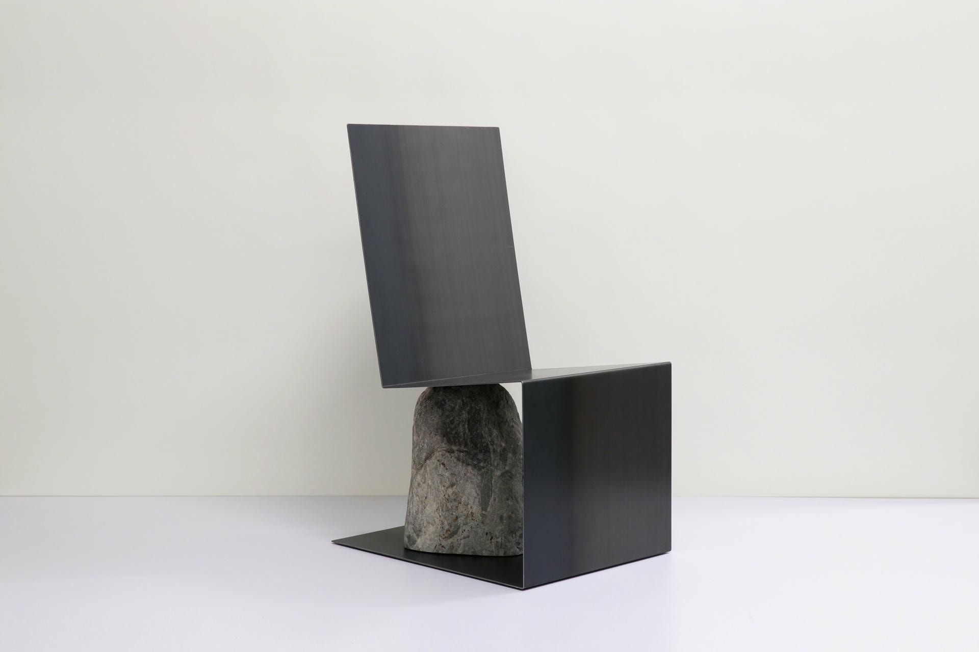 Steel and Stone Chair by Batten and Kamp 3
