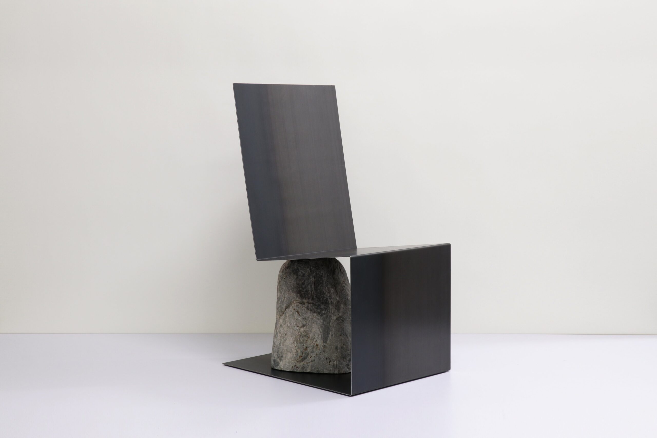 Steel and Stone Chair by Batten and Kamp 3