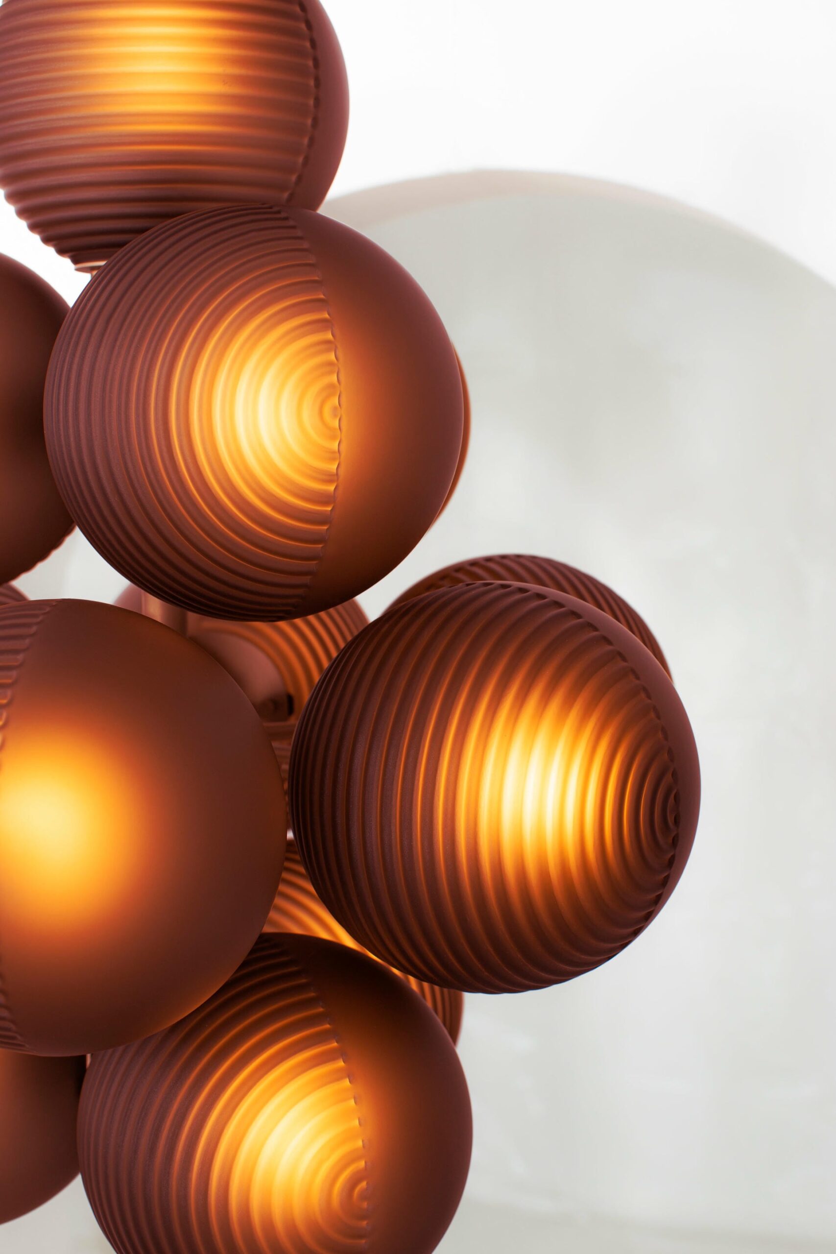 Stellar Grape Big Smoky Grey Acetato Black Floor Light by Pulpo 6