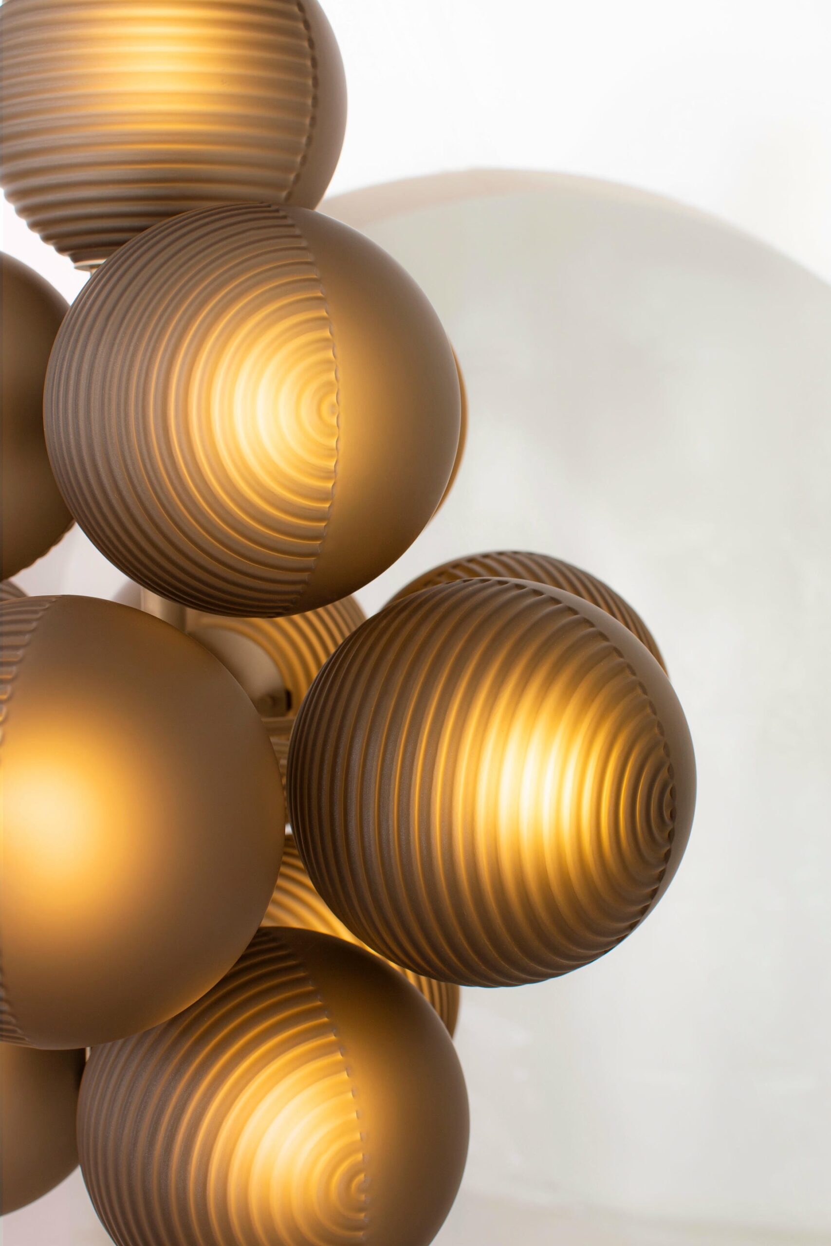 Stellar Grape Big Smoky Grey Acetato Black Floor Light by Pulpo 7