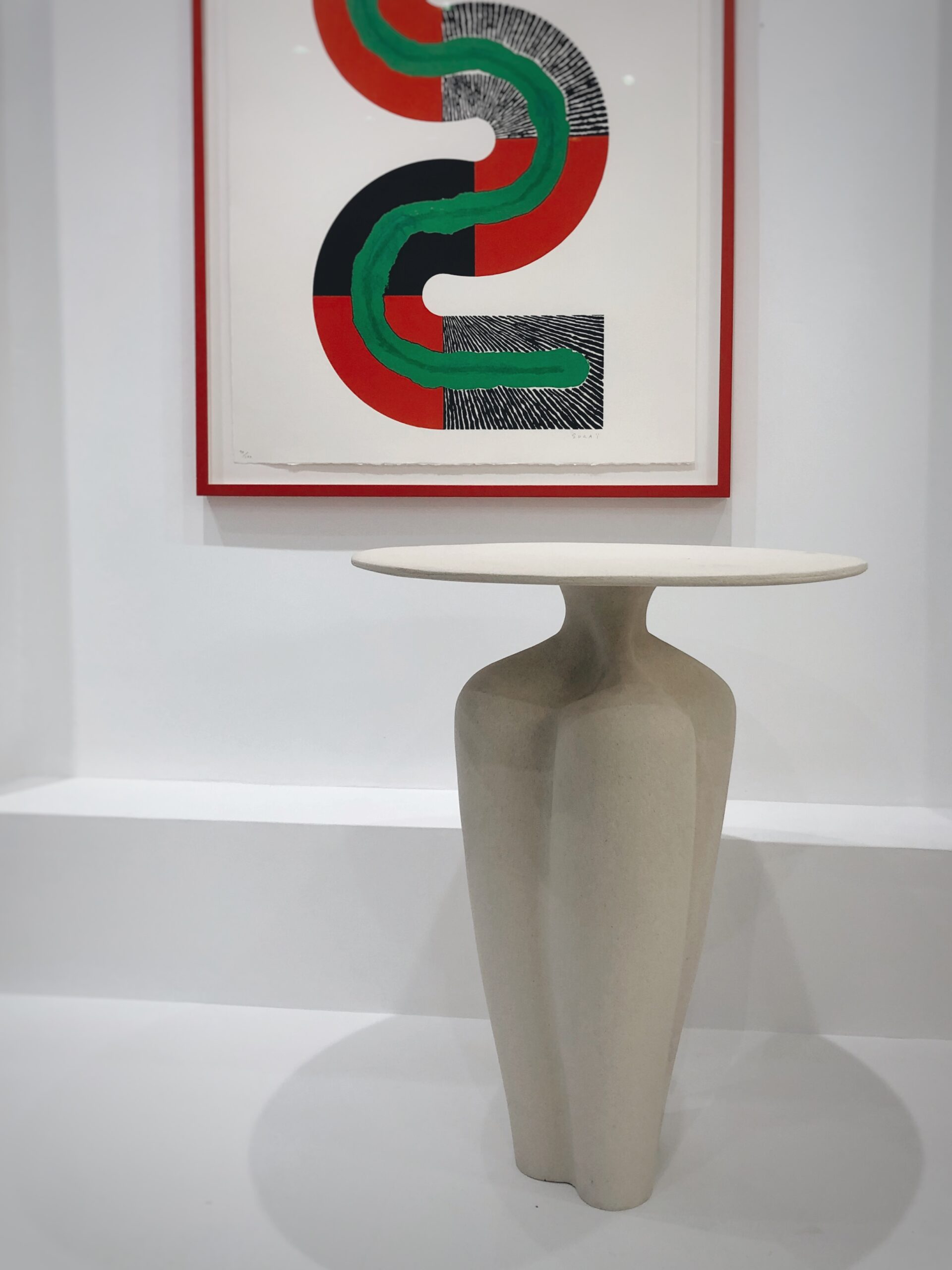 Stoneware Side Table 2 by Sophie Vaidie 2