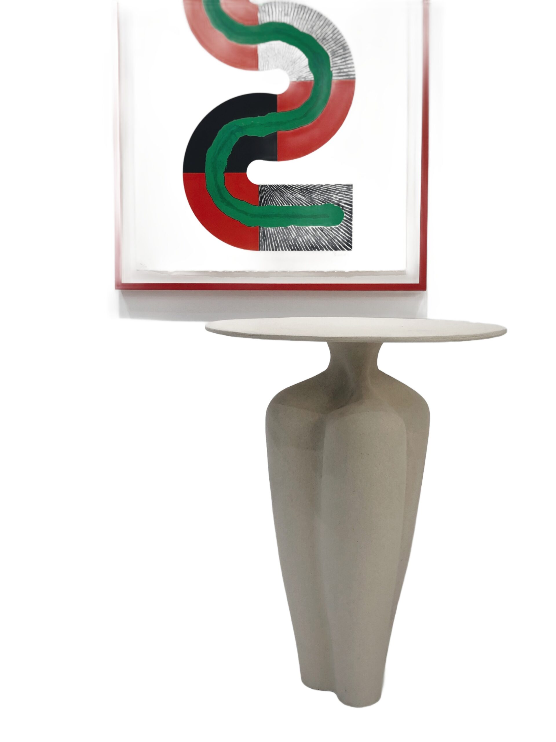Stoneware Side Table 2 by Sophie Vaidie 4