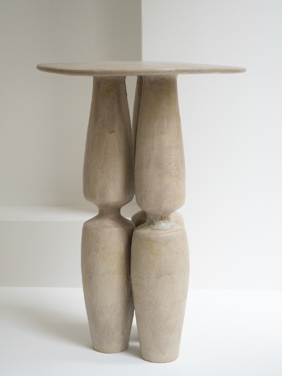 Stoneware Side Table by Sophie Vaidie 2