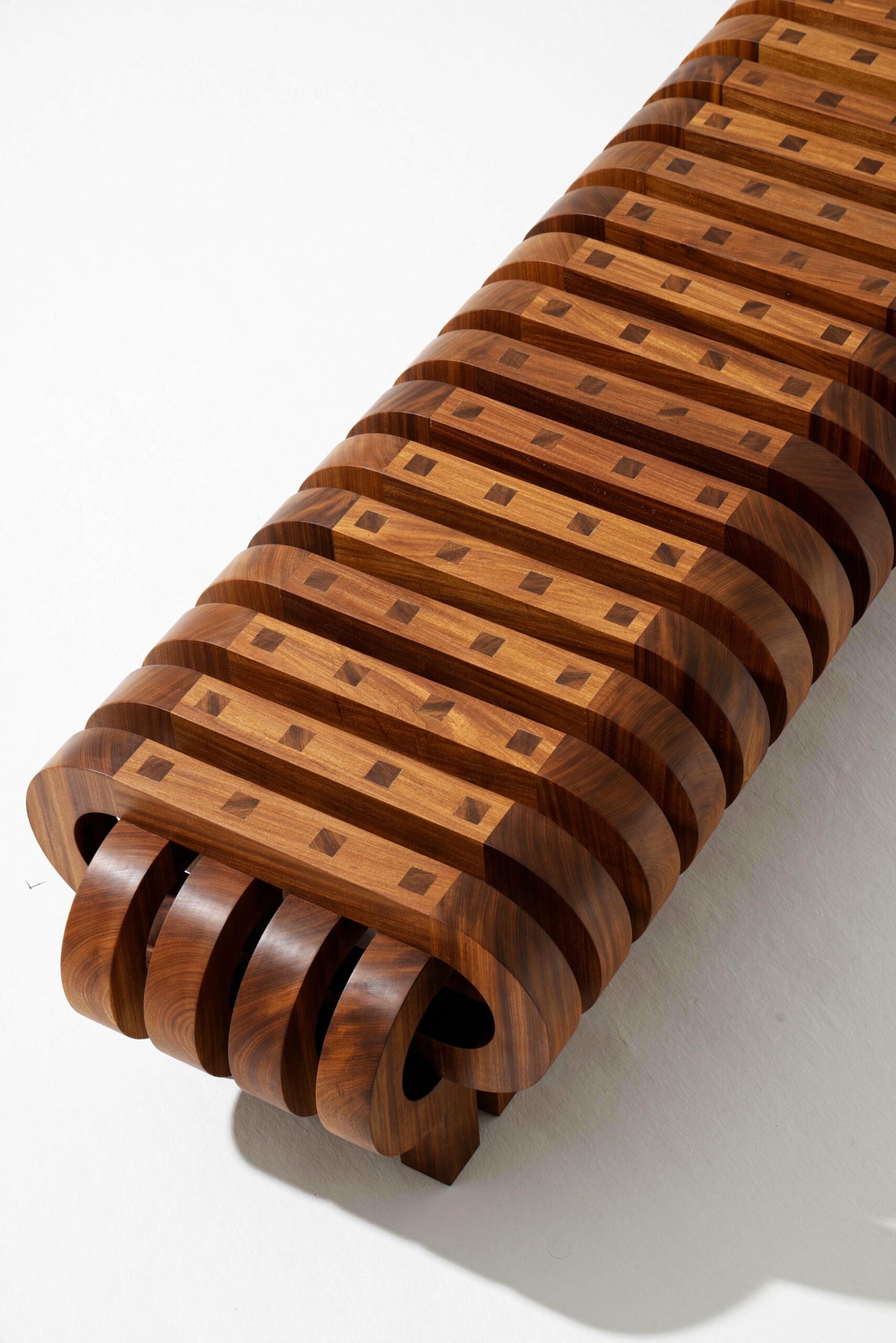 Tamga Afromosia Bench by Tolga Sencer 3
