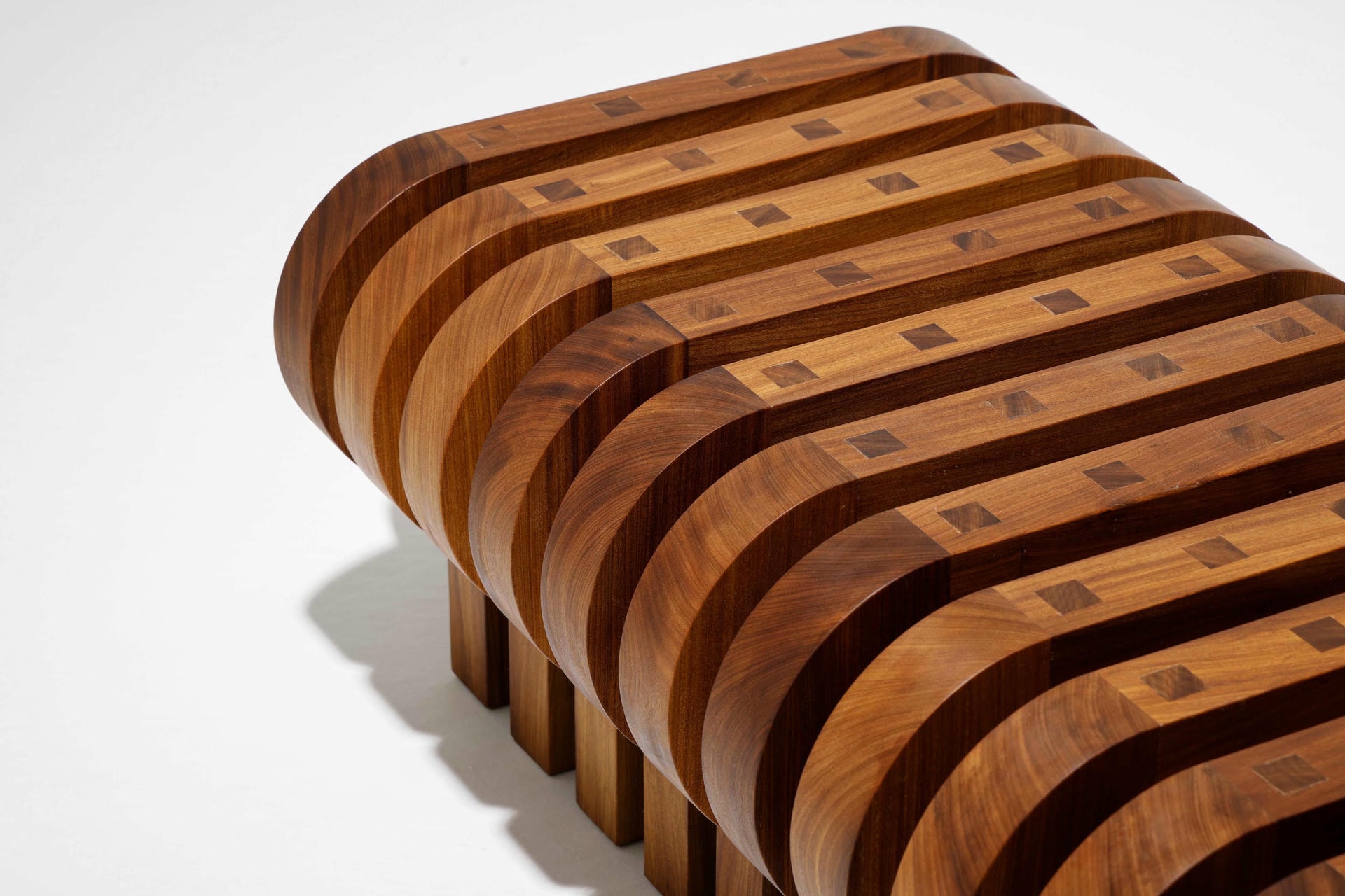 Tamga Afromosia Bench by Tolga Sencer 4