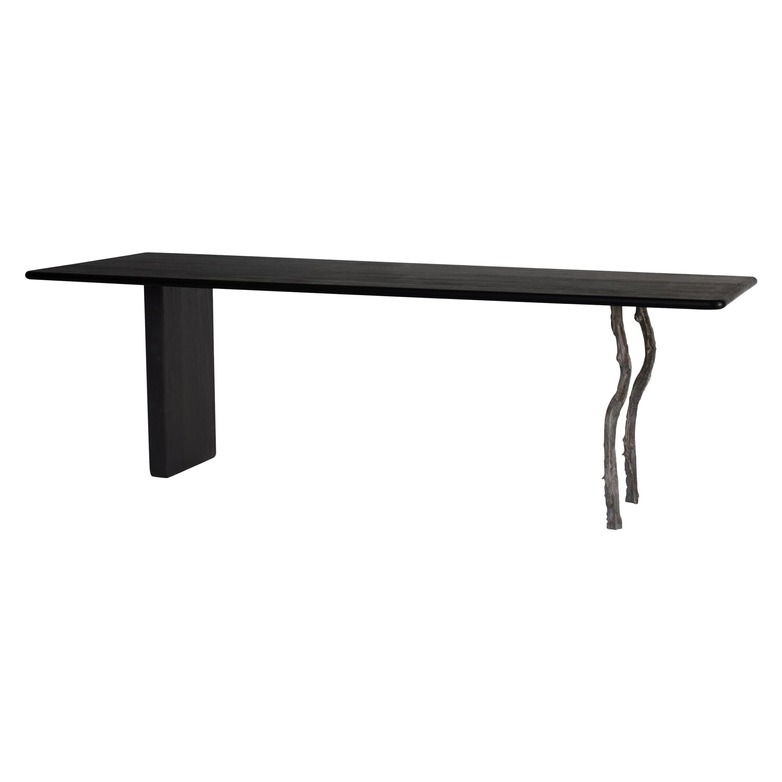 Unique Rectangular Treebone Table by Jesse Sanderson 1