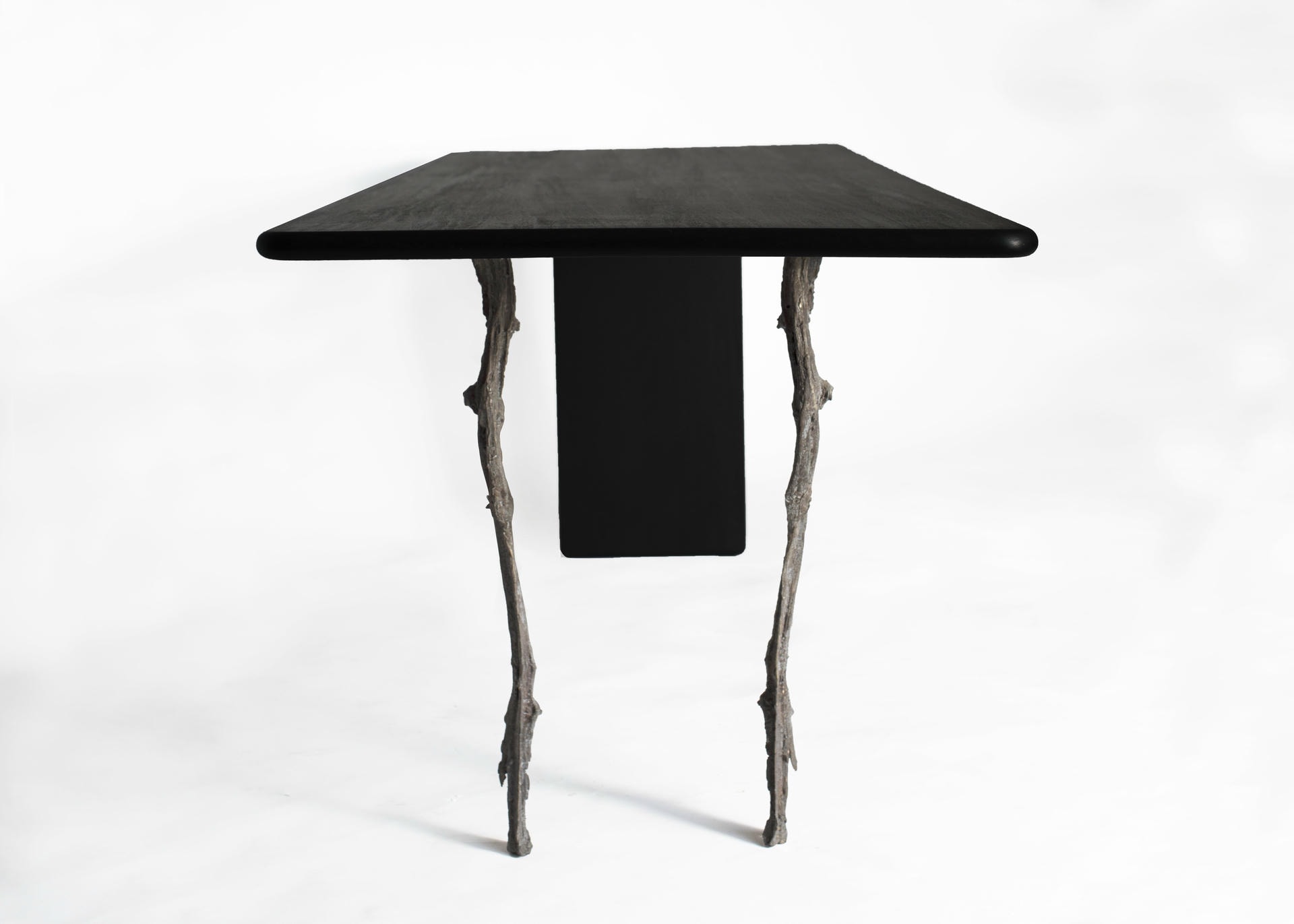 Unique Rectangular Treebone Table by Jesse Sanderson 7
