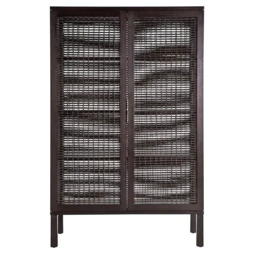 Walnut Suzy Wong Cabinet by Kenneth Cobonpue 1