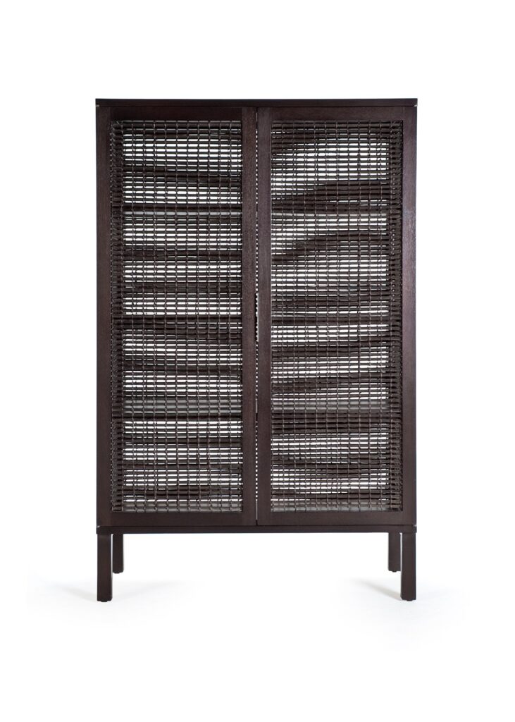 Walnut Suzy Wong Cabinet by Kenneth Cobonpue 2