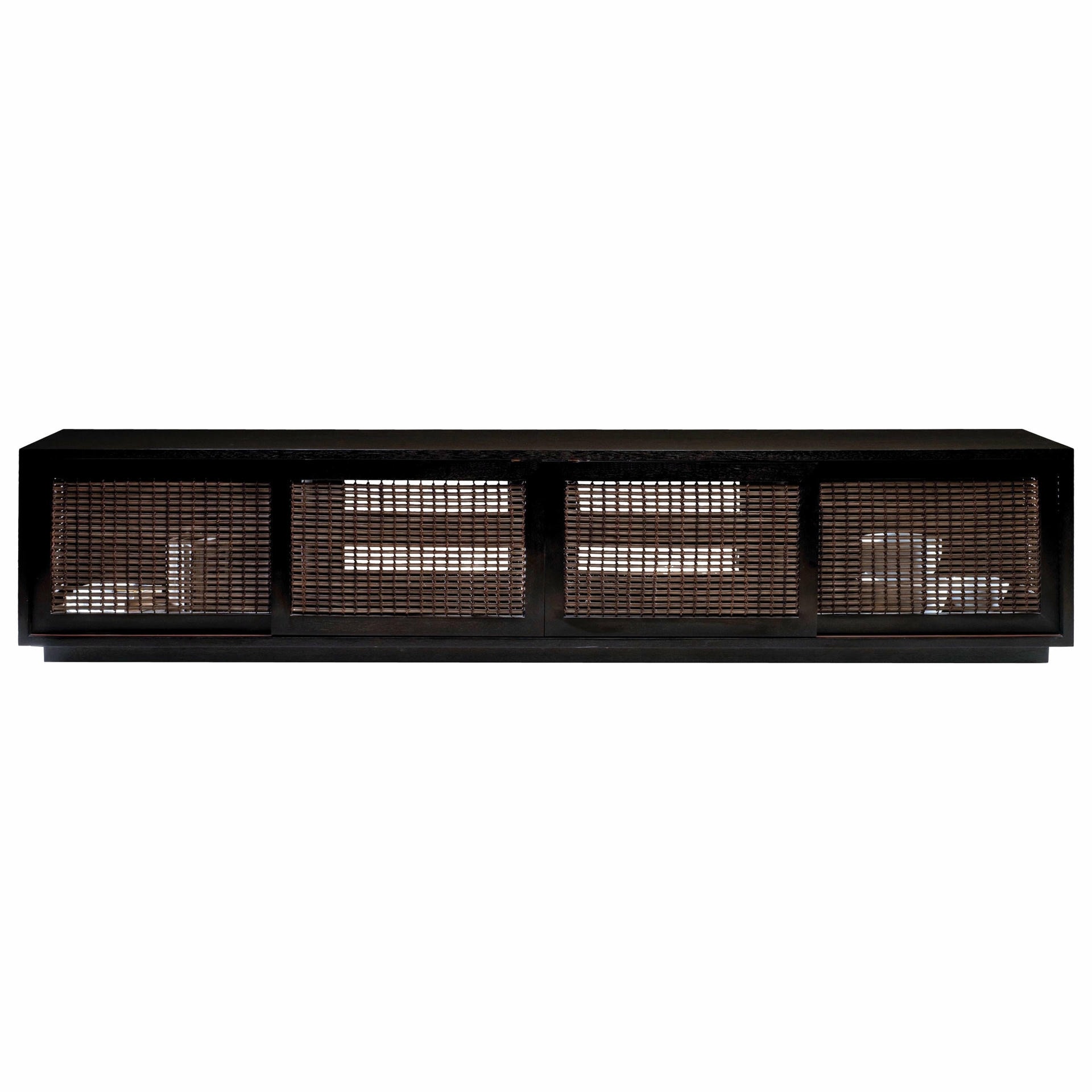 Walnut Suzy Wong Entretainment Console by Kenneth Cobonpue 1