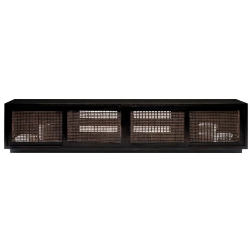 Walnut Suzy Wong Entretainment Console by Kenneth Cobonpue 1