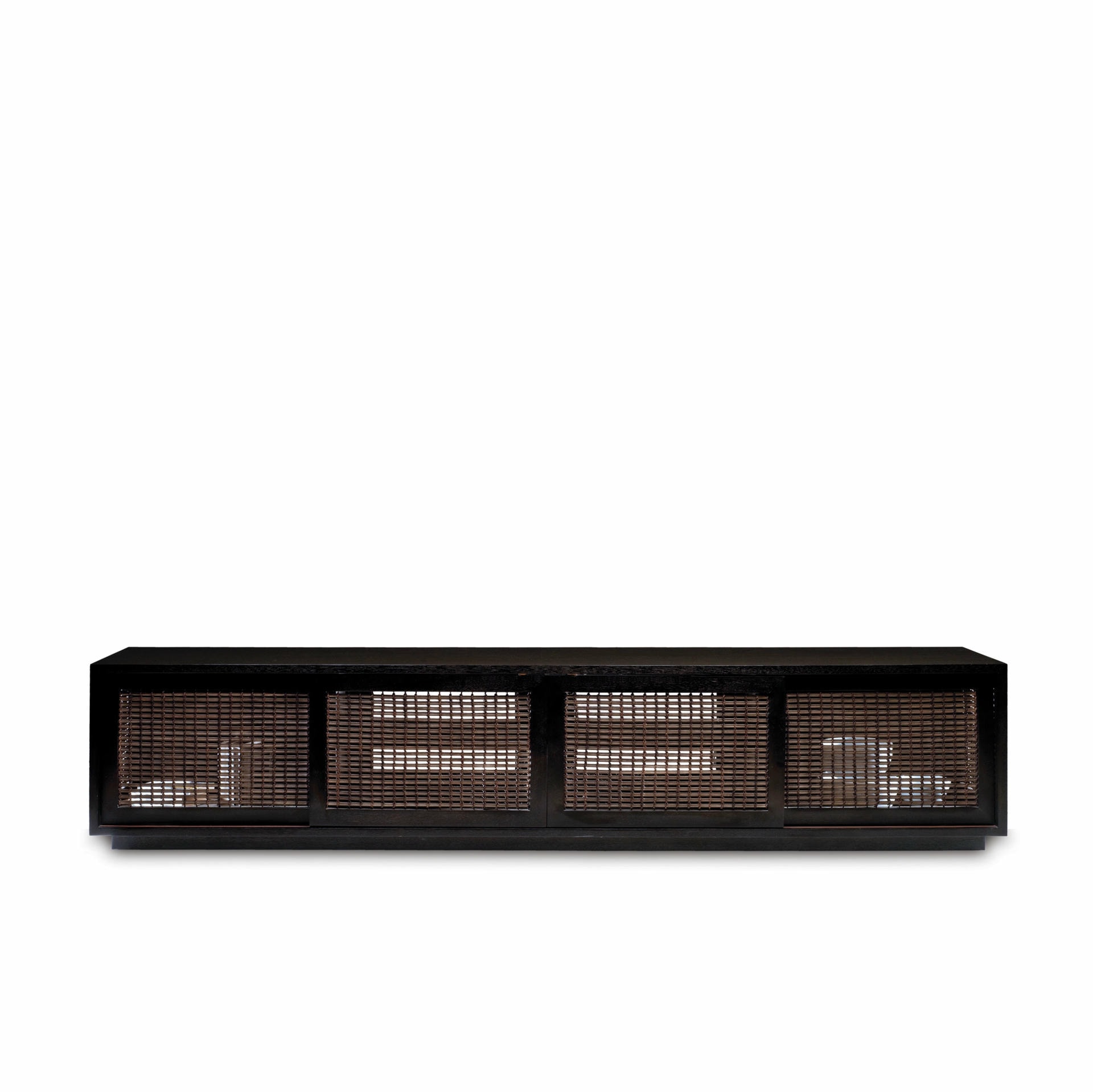 Walnut Suzy Wong Entretainment Console by Kenneth Cobonpue 2