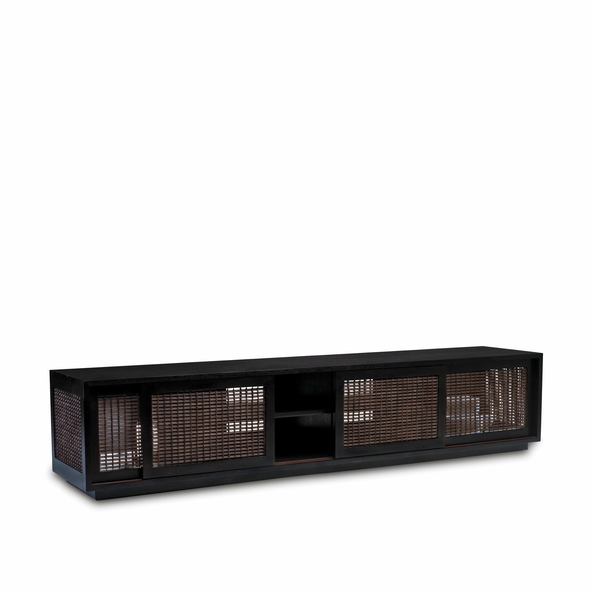 Walnut Suzy Wong Entretainment Console by Kenneth Cobonpue 3