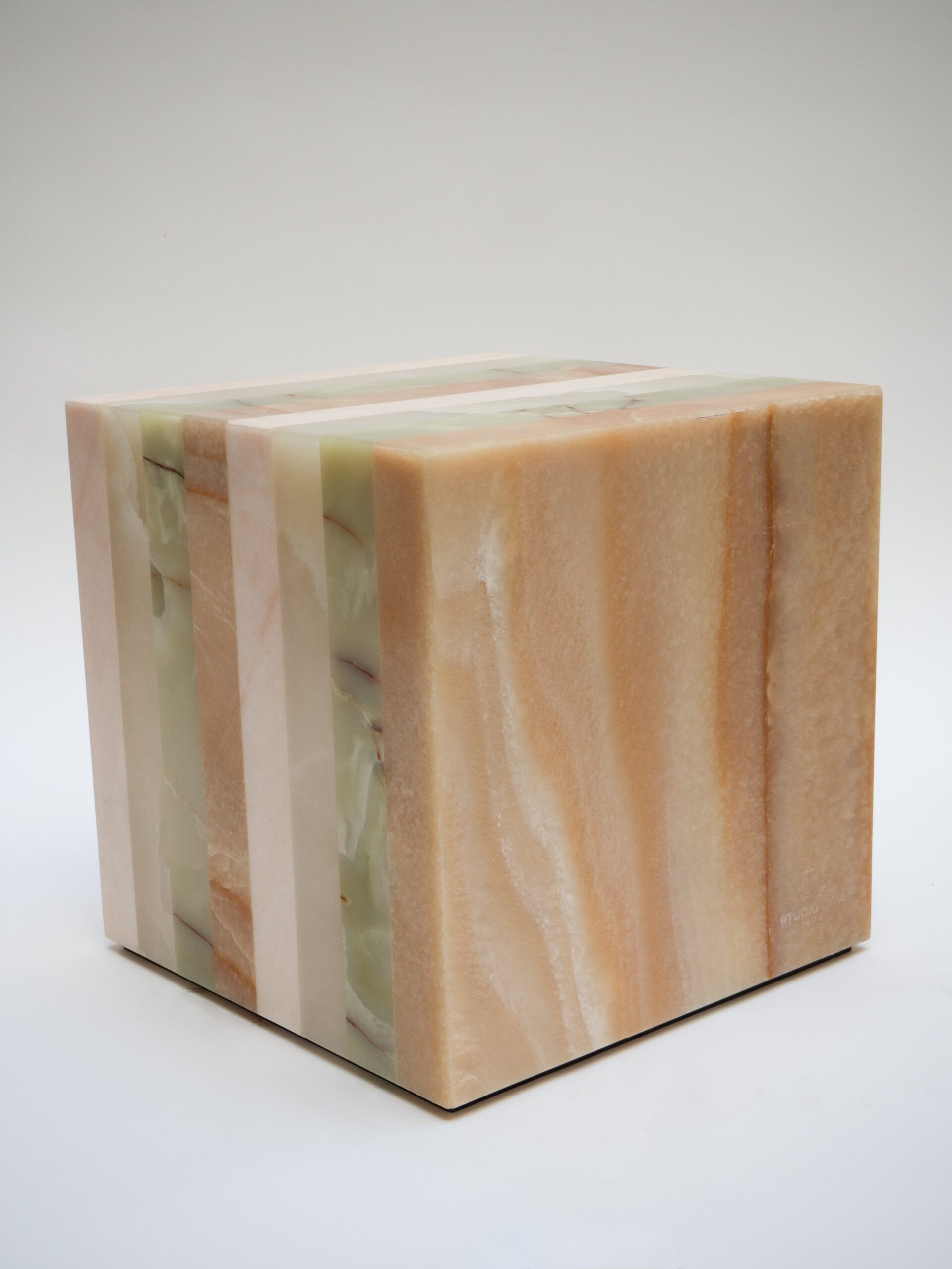 Elena Cube Side Table by Studio Gaia Paris 3