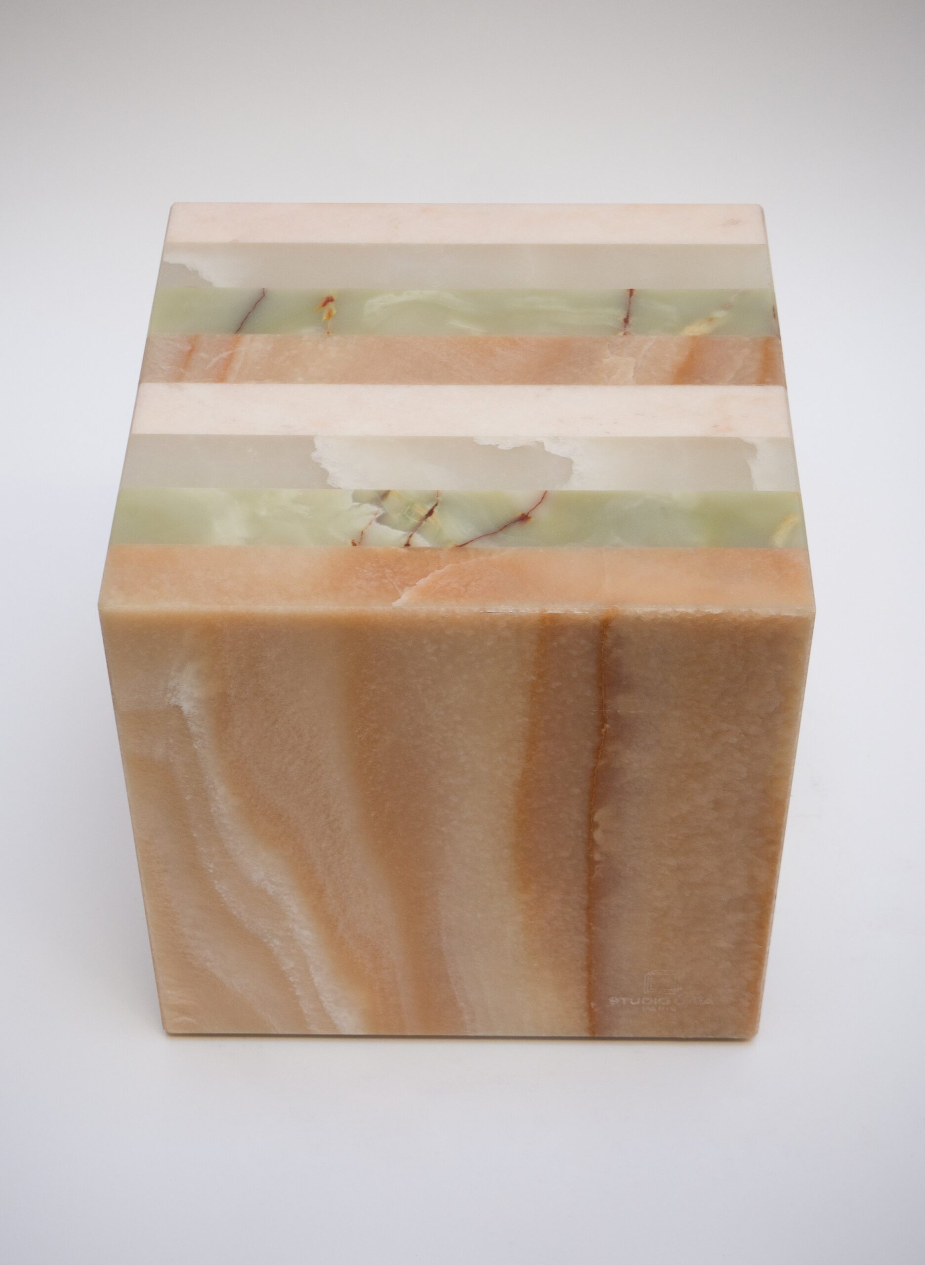 Elena Cube Side Table by Studio Gaia Paris 5