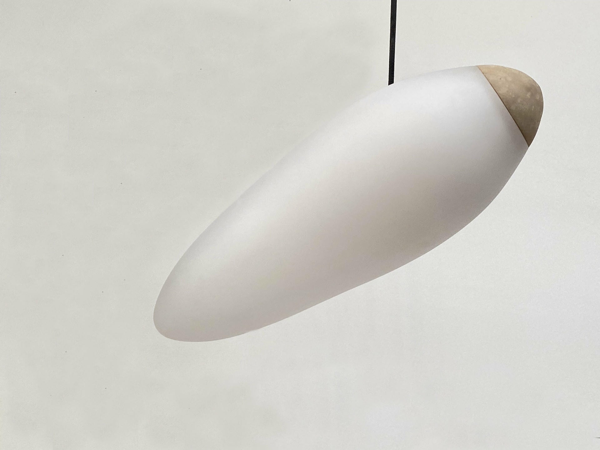 Unique Black Carved Forms Floating Organic Shapes Suspension by Jerome Pereira 6