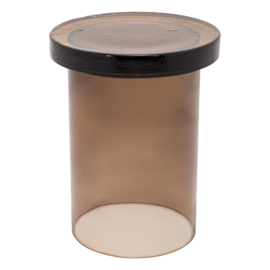 Alwa Three Smoky Grey Side Table by Pulpo 1