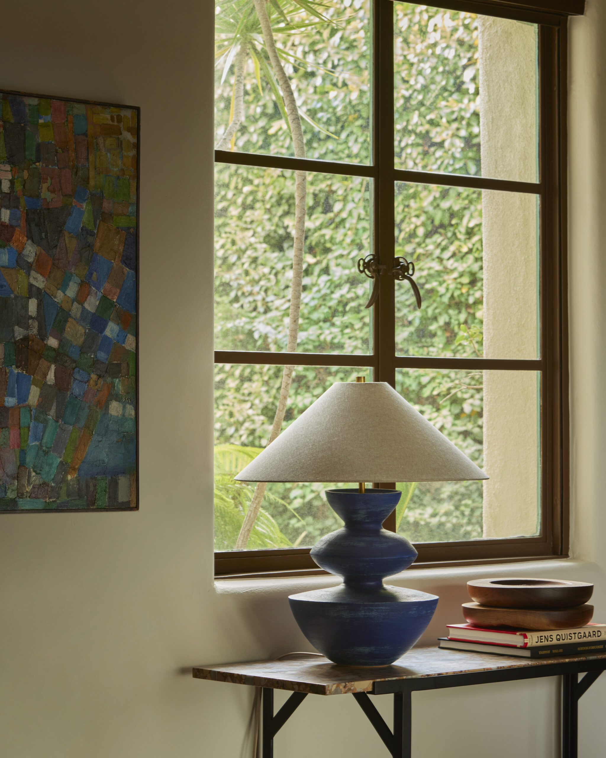 Anthracite Seneca 24 Table Lamp by Danny Kaplan Studio 8
