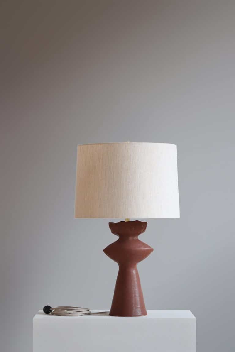 Chestnut Cicero 26 Table Lamp by Danny Kaplan Studio 2