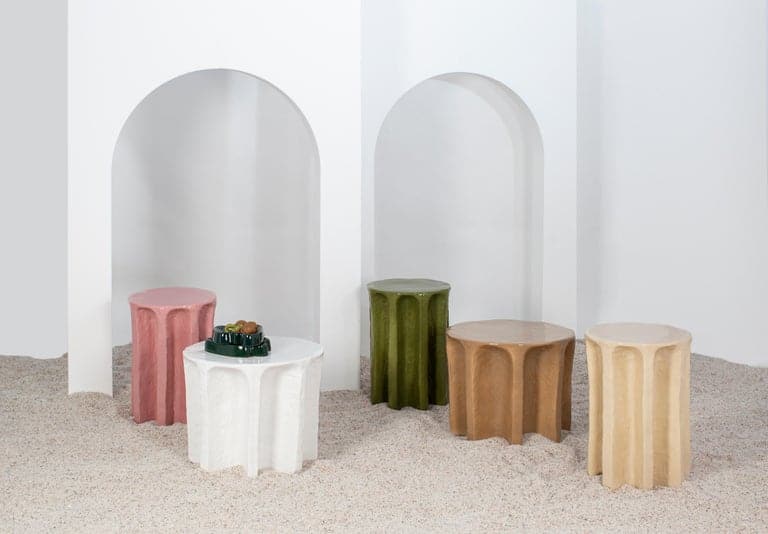 Chouchou High Sand Side Table by Pulpo 10