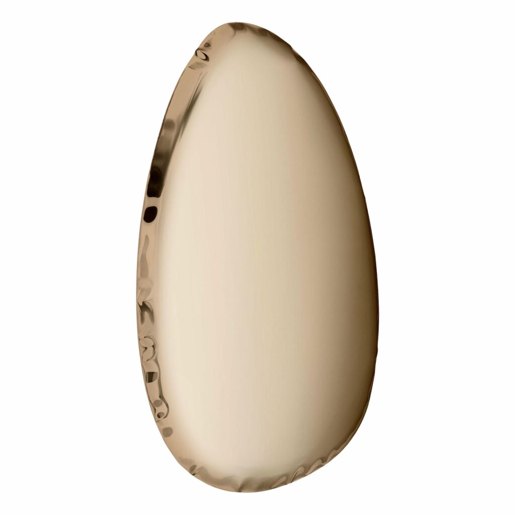 Classic Gold Tafla O45 Wall Mirror by Zieta