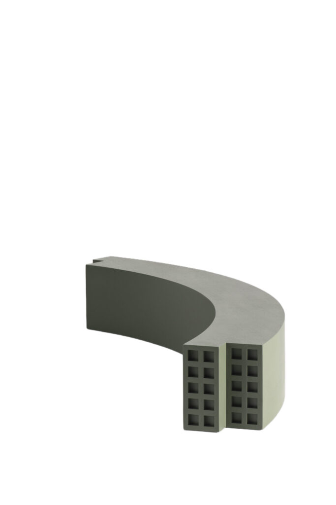 Cubic Lines Bench by Atelier V&F 0