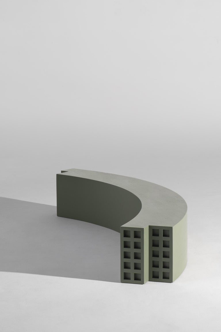 Cubic Lines Bench by Atelier VF 1
