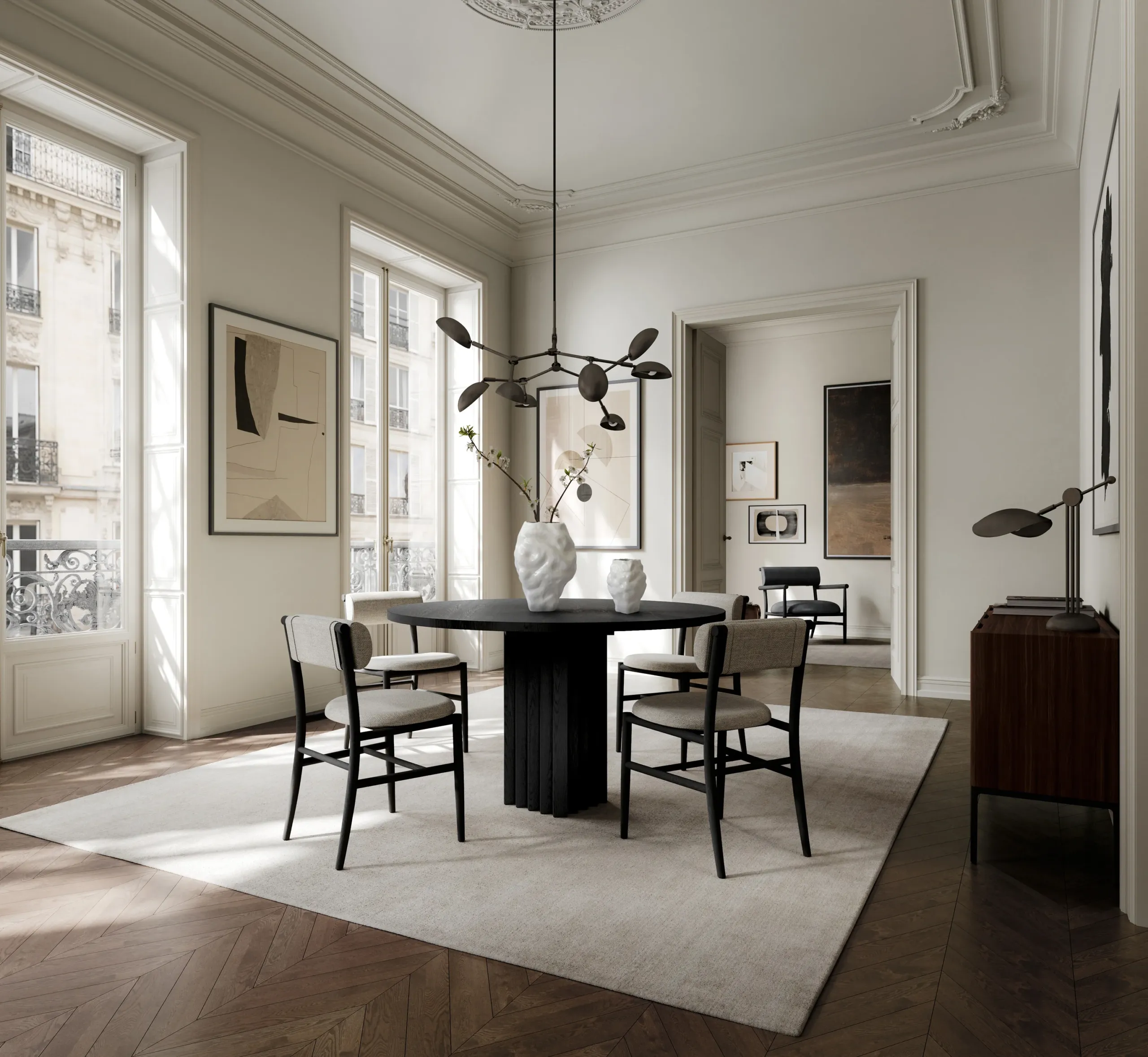 Drop Chandelier Plated Metal by 101 Copenhagen 3