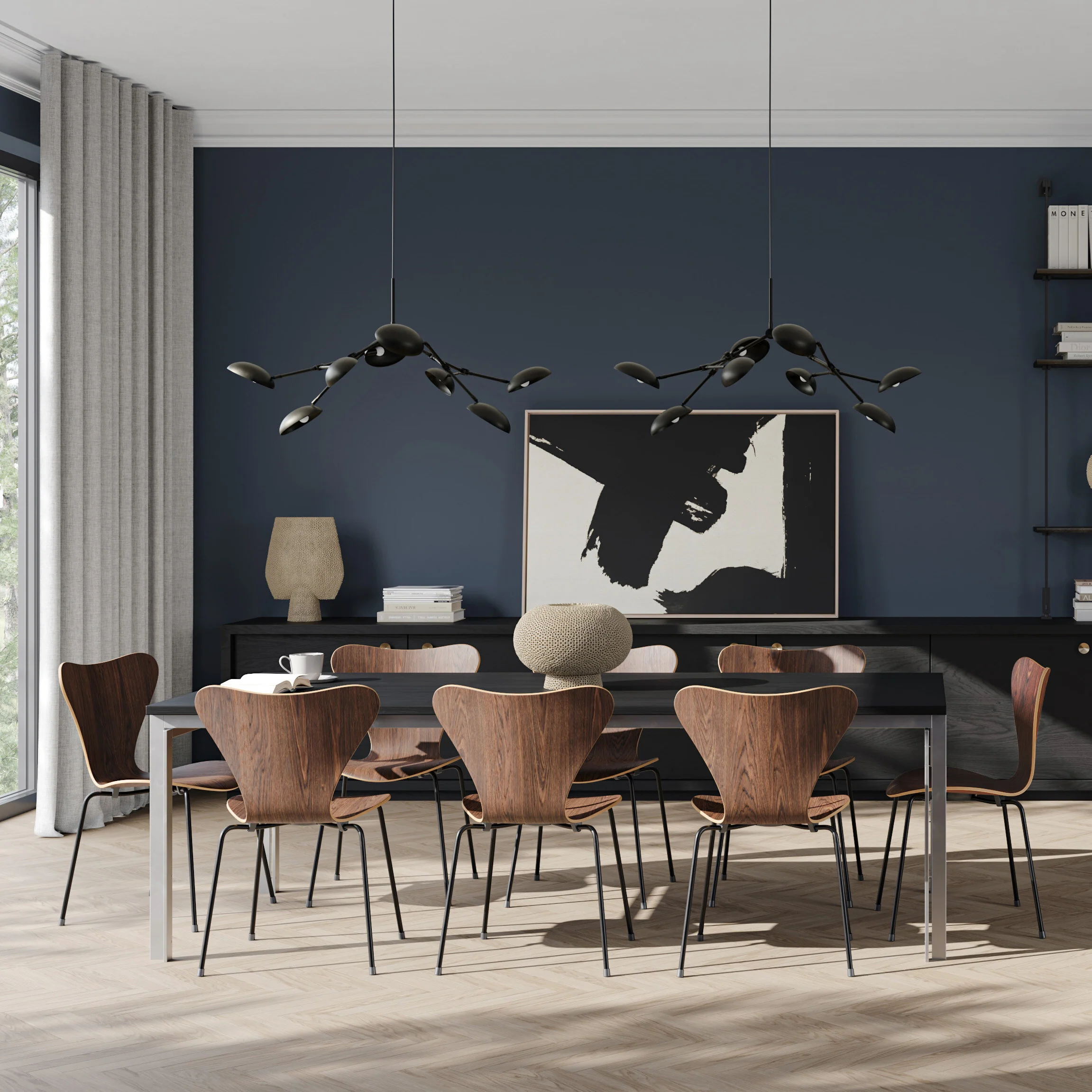 Drop Chandelier Plated Metal by 101 Copenhagen 6