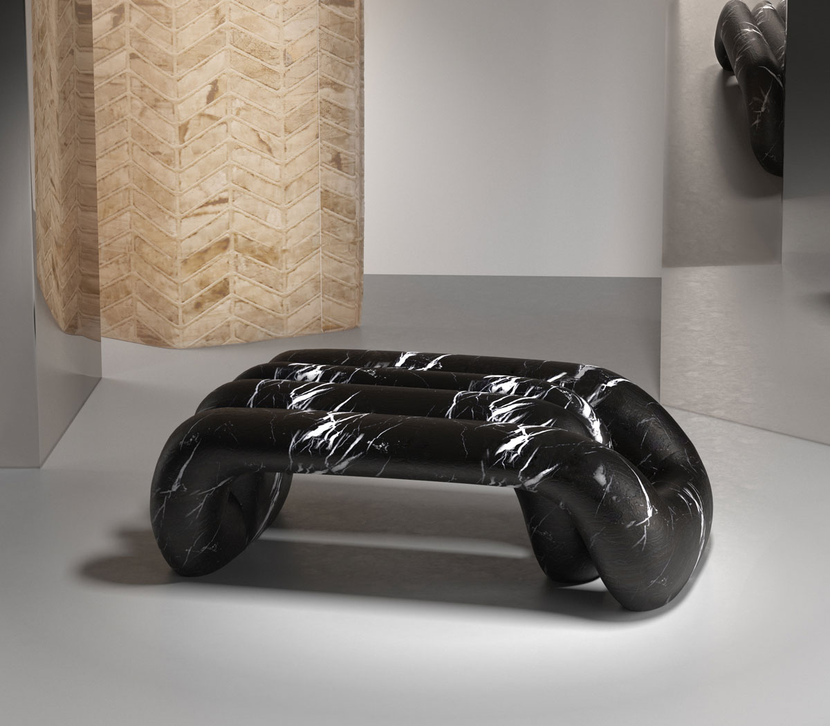 Enigma Marble Coffee Table by Alter Ego Studio 3