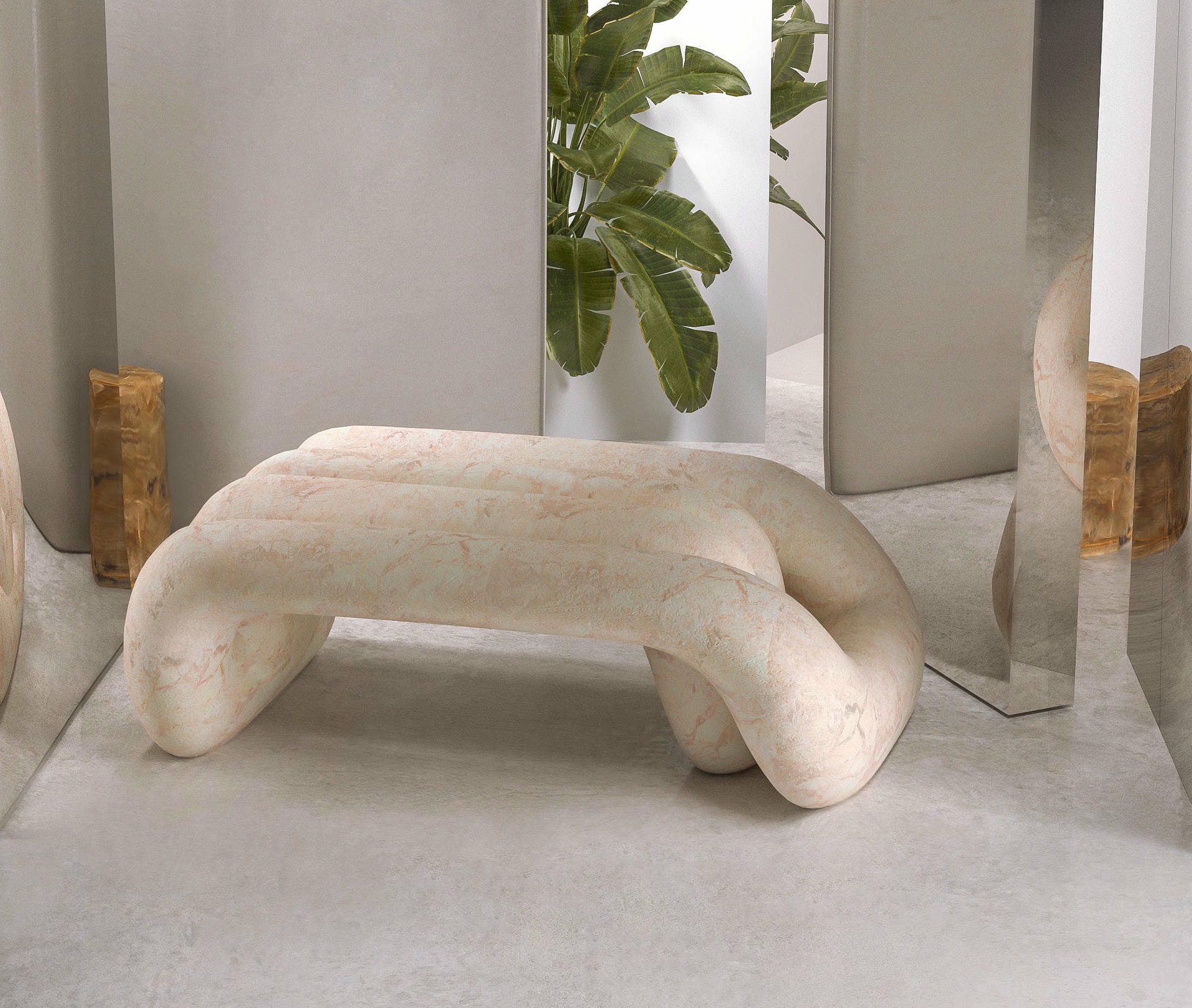 Enigma Marble Coffee Table by Alter Ego Studio Nero Marquina Italy 5