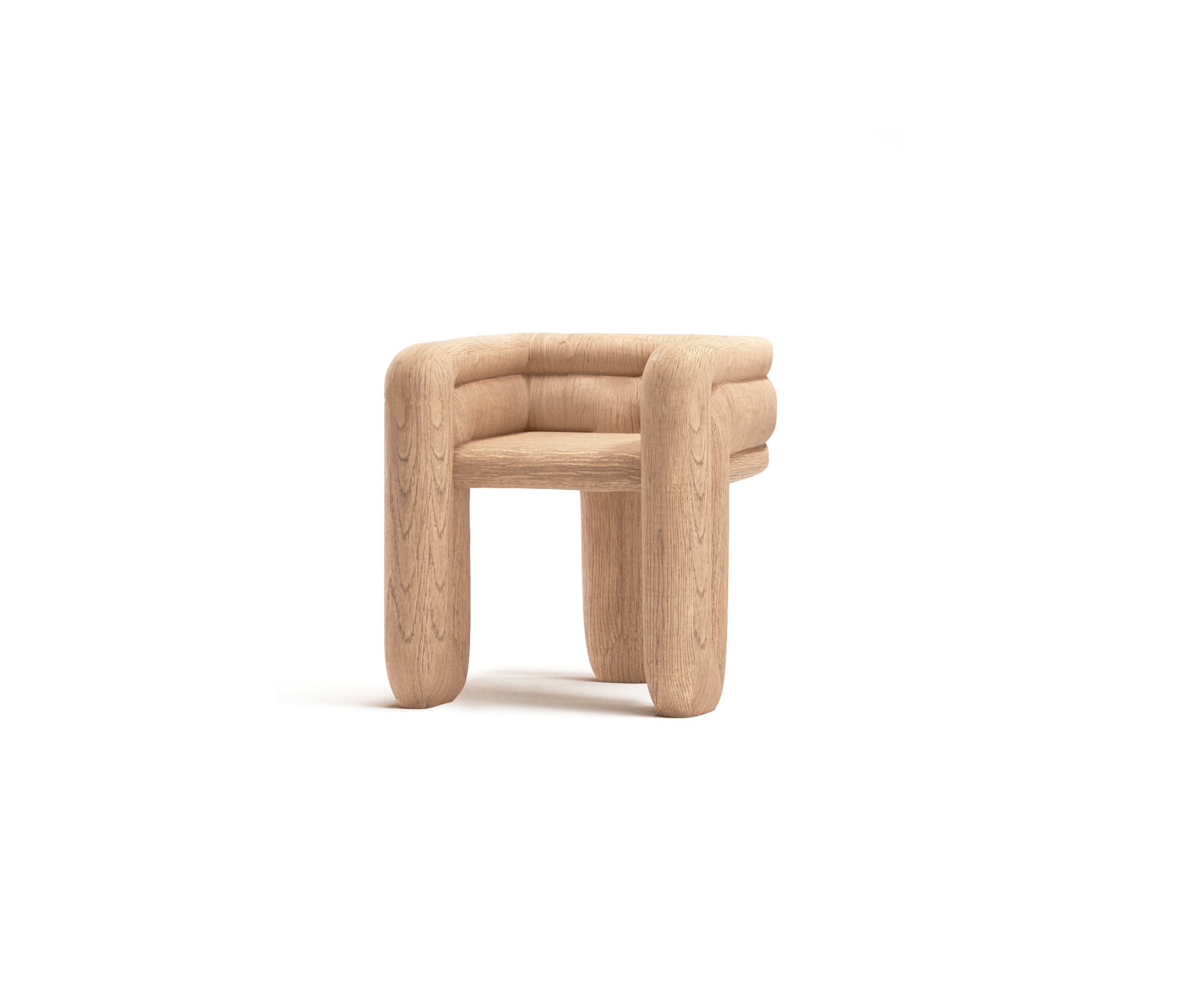 Enigma Oak Accent Chair by Alter Ego Studio 2