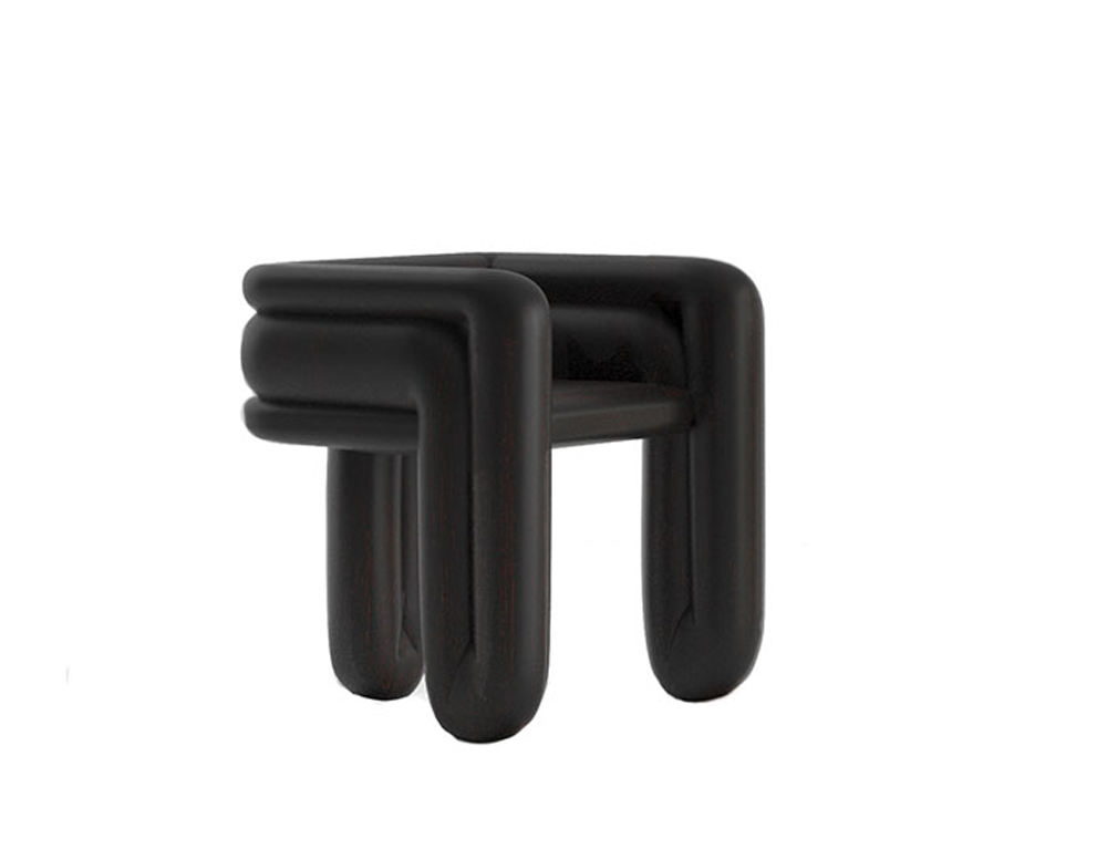 Enigma Wood Accent Chair by Alter Ego Studio 2