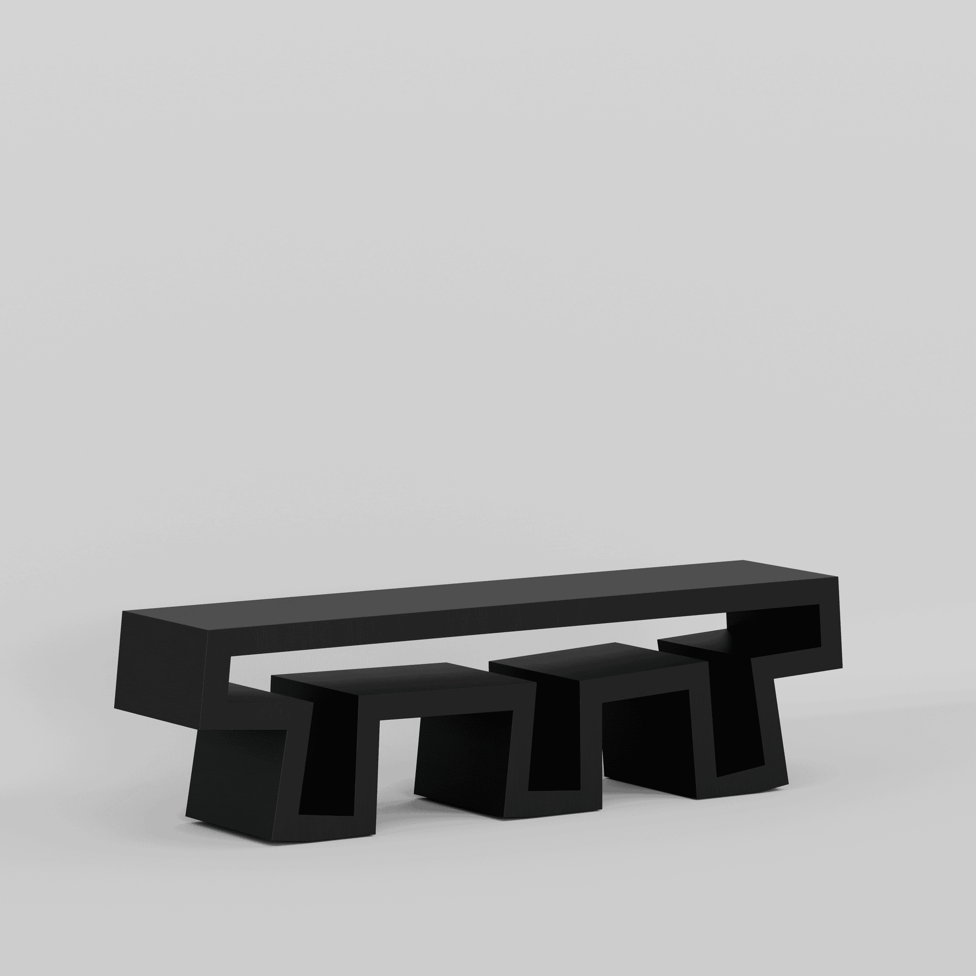 Graffiti Project Bench by Wonwoo Koo 5